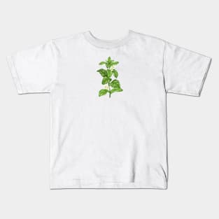 Stevia Plant  Botanical Kids T-Shirt